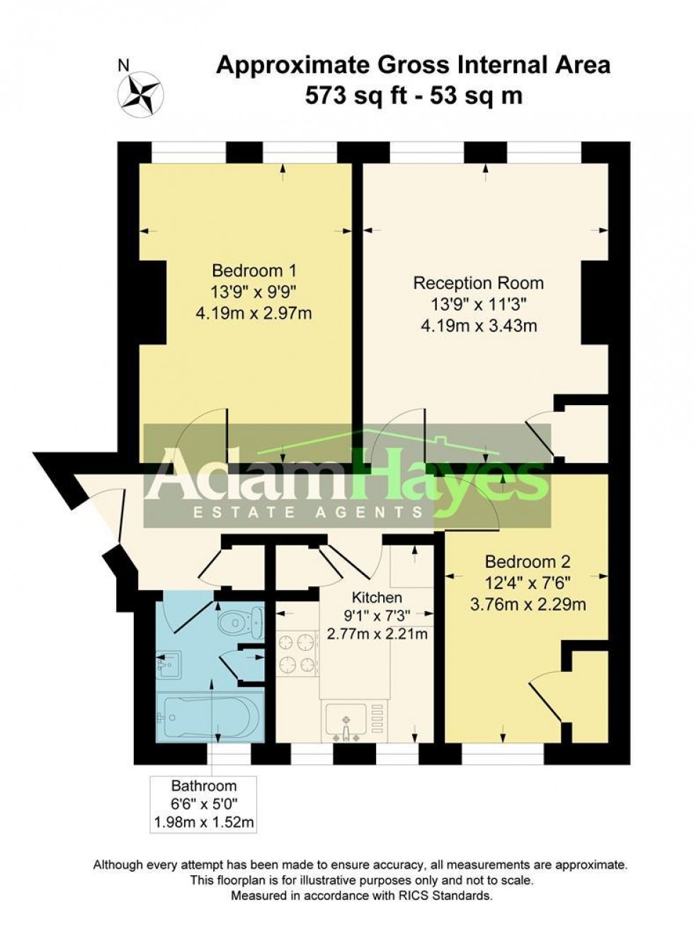 Floorplan for The Grange, East Finchley, N2