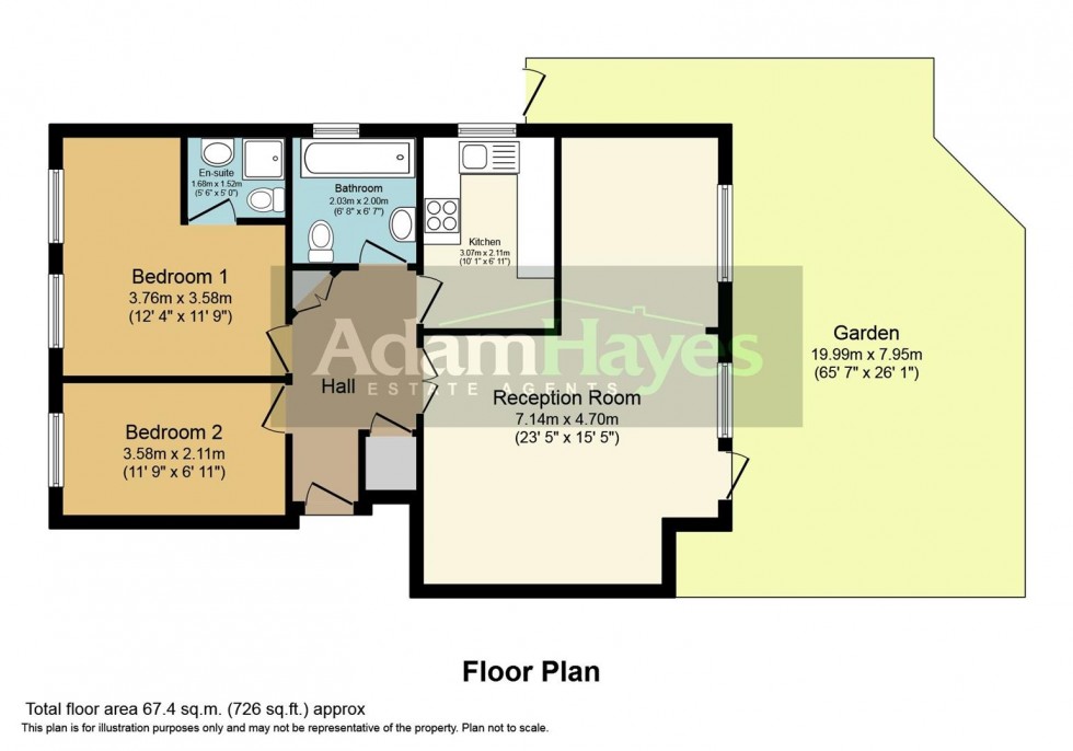 Floorplan for High Road, Whetstone, N20