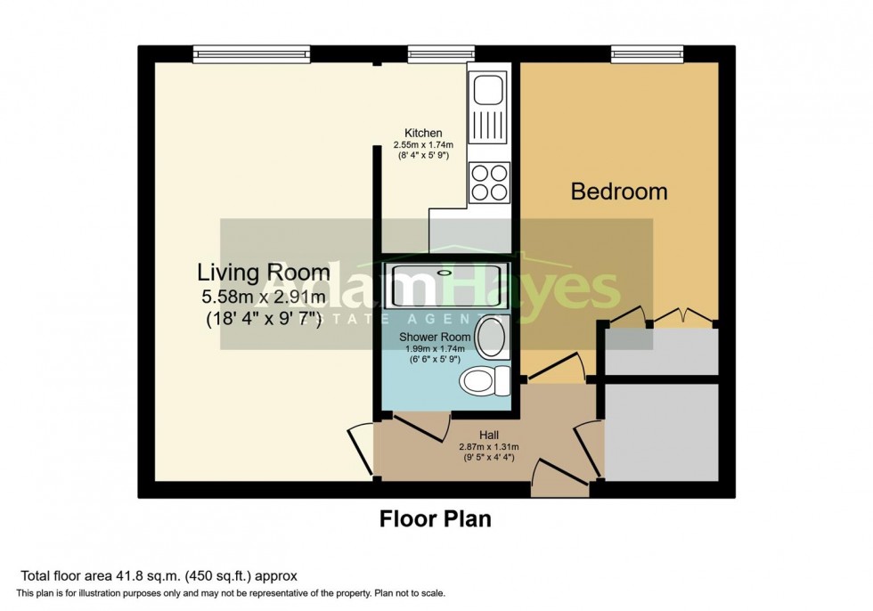 Floorplan for Diploma Avenue, East Finchley, N2