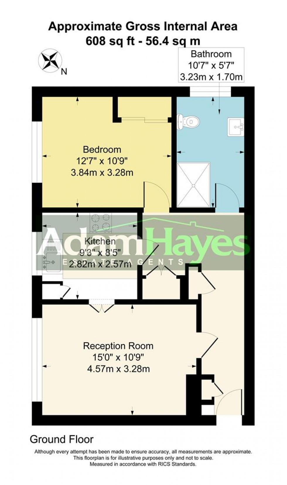 Floorplan for Cliveden Close, Woodside Park N12