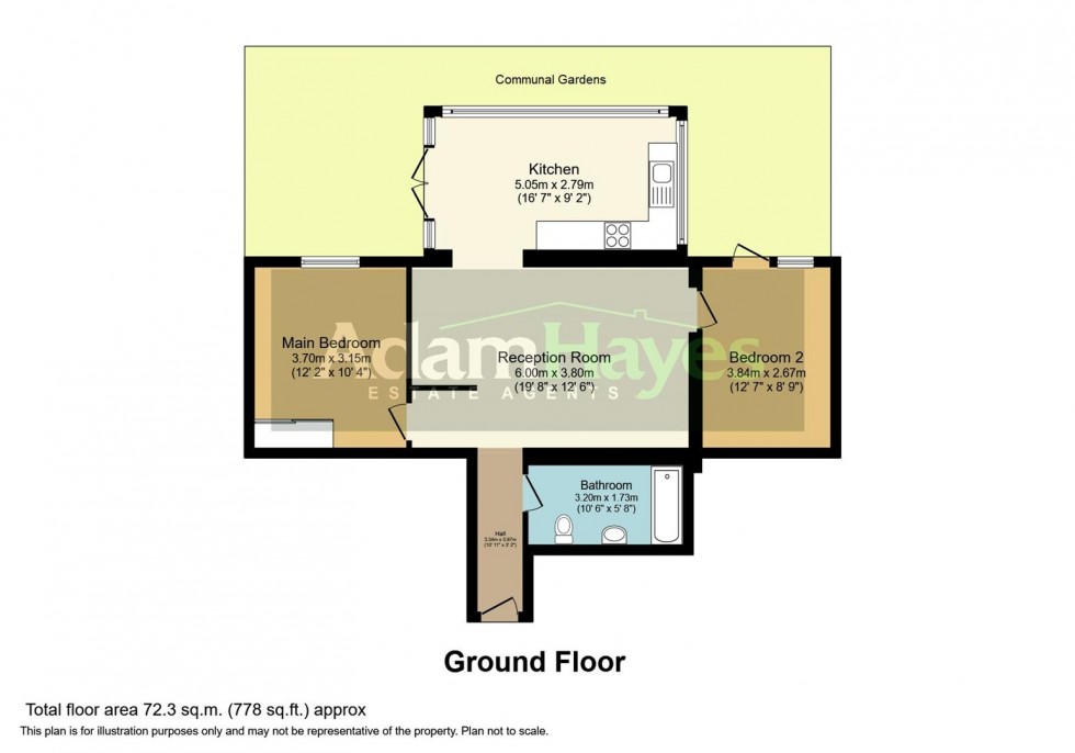 Floorplan for Regents Park Road, Finchley Central, N3