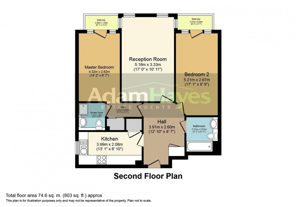 Floorplan for Hendon Lane, Finchley Central, N3