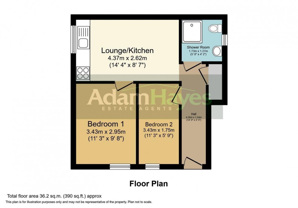 Floorplan for Crossway, North Finchley, N12