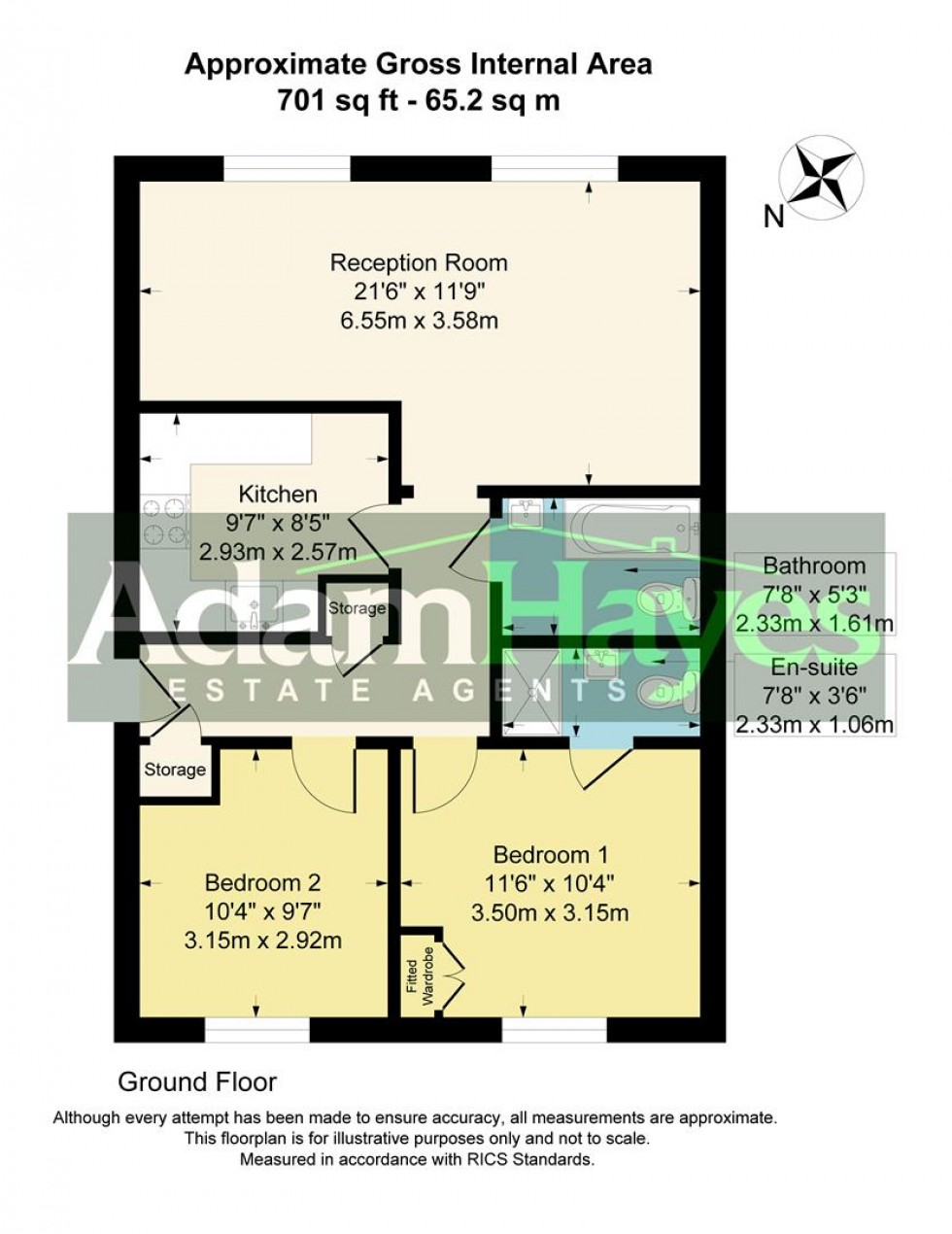 Floorplan for Prospect Ring, East Finchley, N2