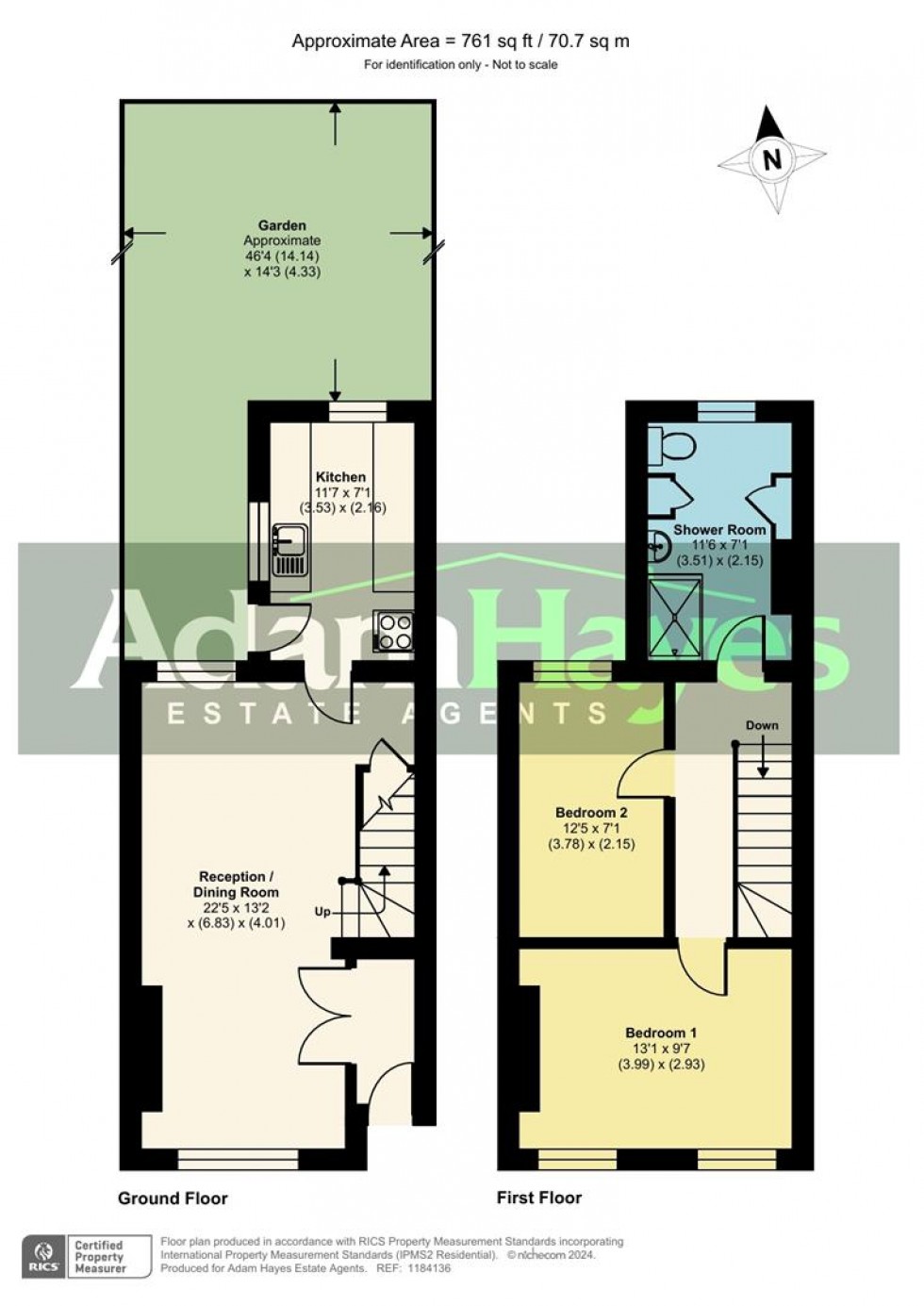 Floorplan for Lodge Lane, North Finchley, N12