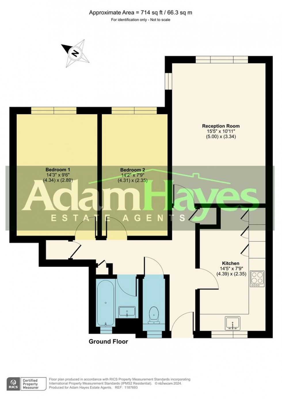 Floorplan for High Road, East Finchley, N2