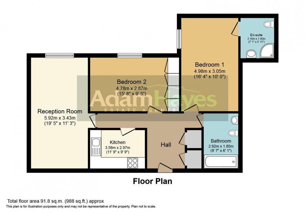 Floorplan for High Road, North Finchley, N12