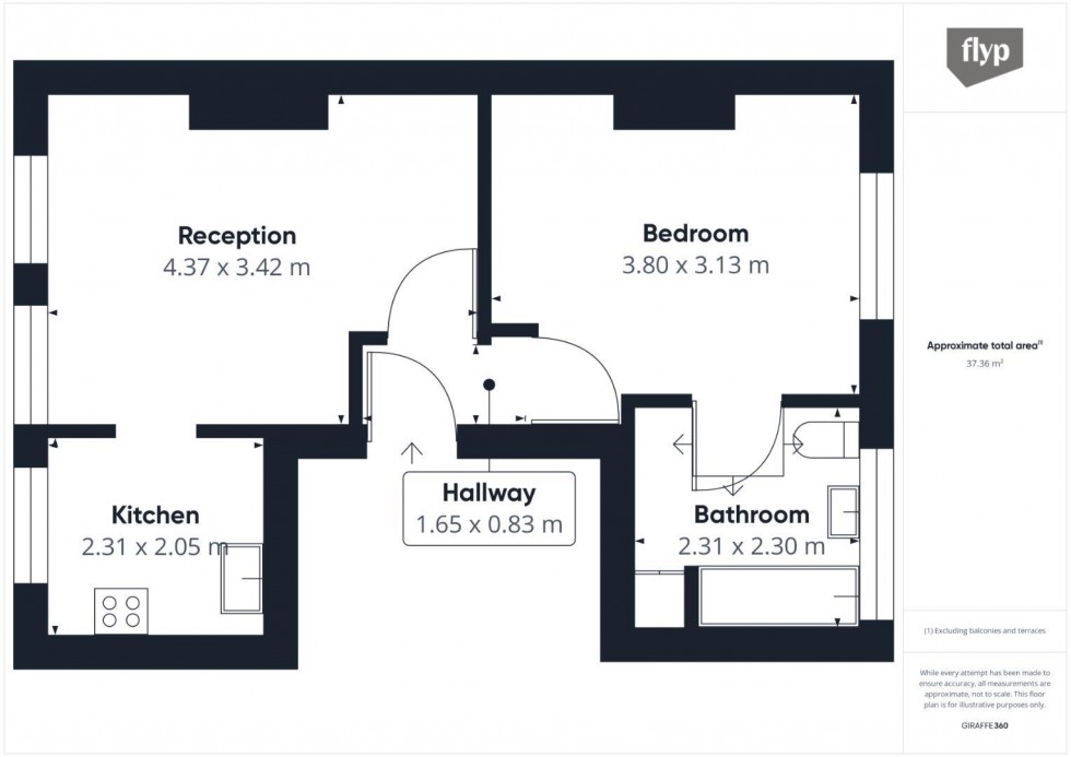 Floorplan for Aylmer Road, East Finchley, N2