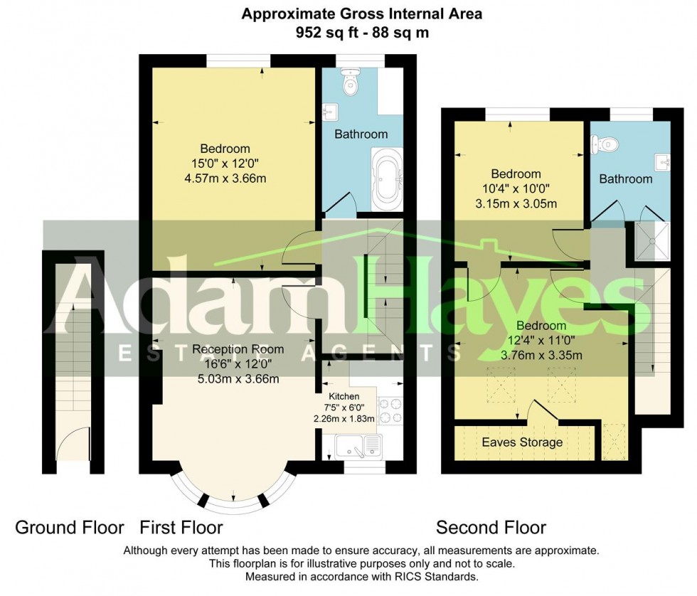 Floorplan for Hutton Grove, North Finchley, N12