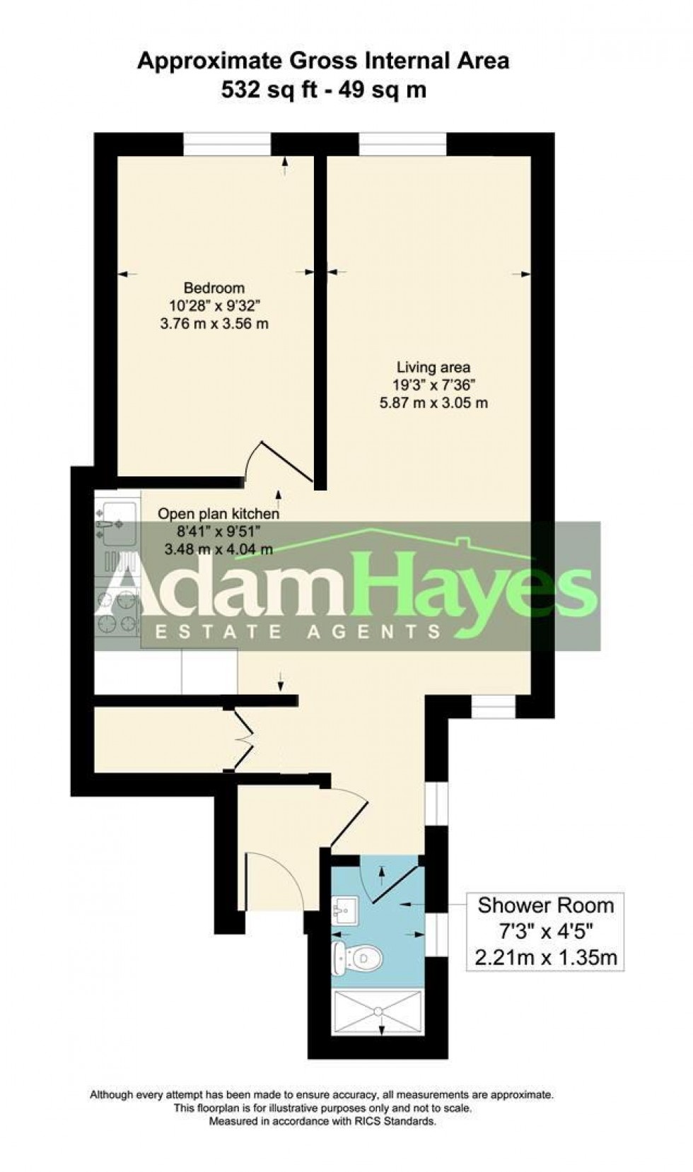 Floorplan for Regents Park Road, Finchley Central, N3