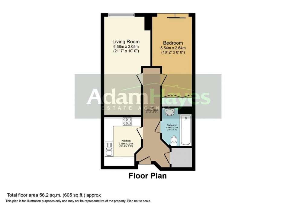 Floorplan for Kingsway, North Finchley, N12