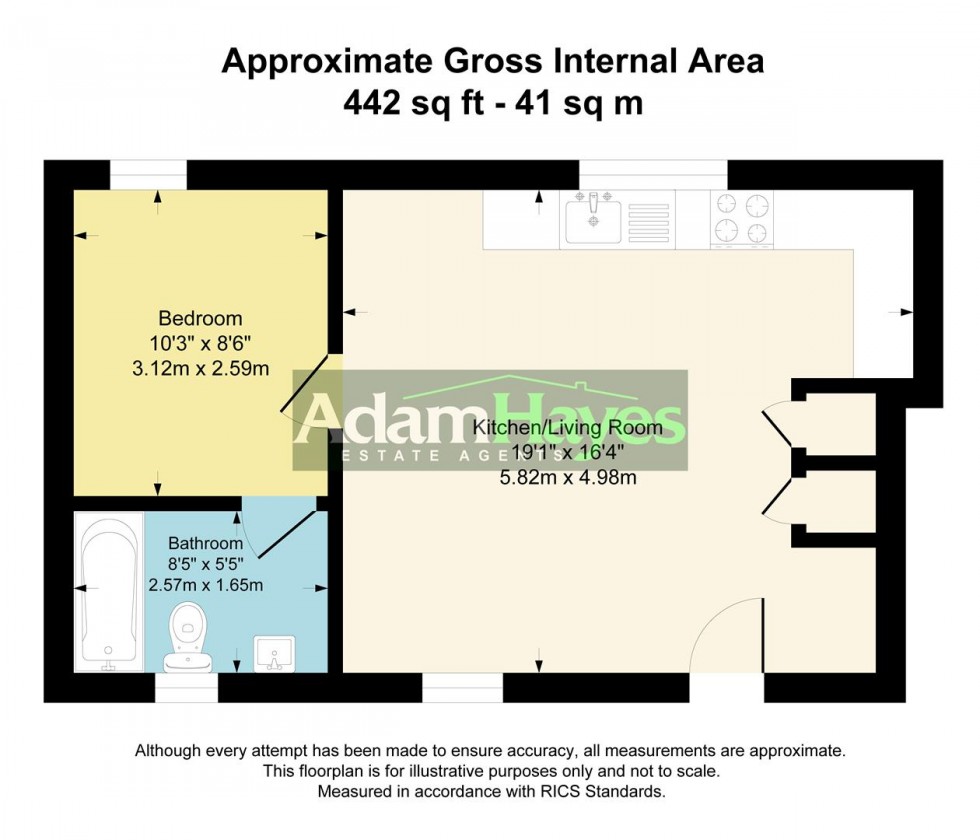 Floorplan for Birkbeck Road, North Finchley, N12