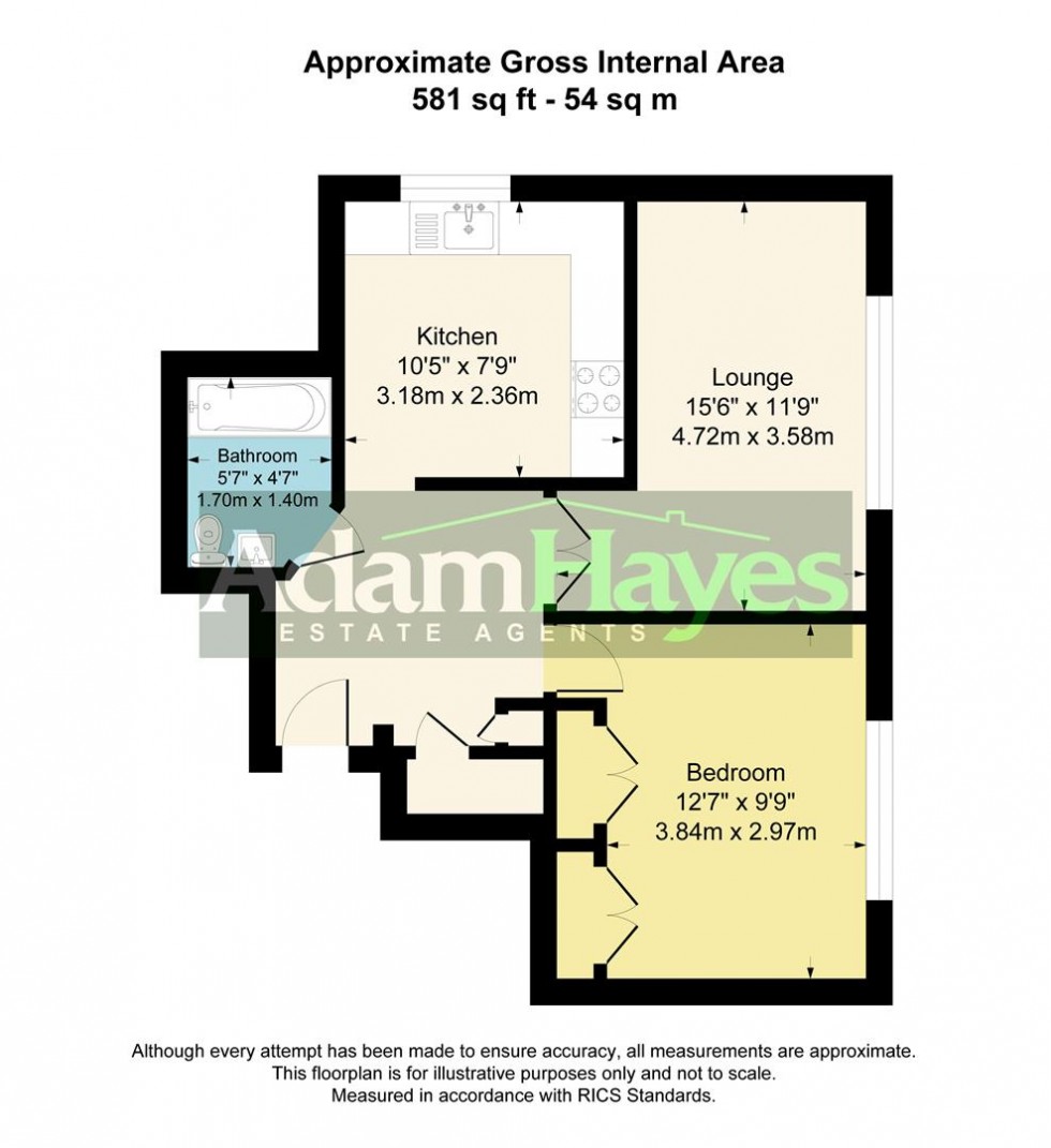 Floorplan for Hendon Lane, Finchley Central, N3