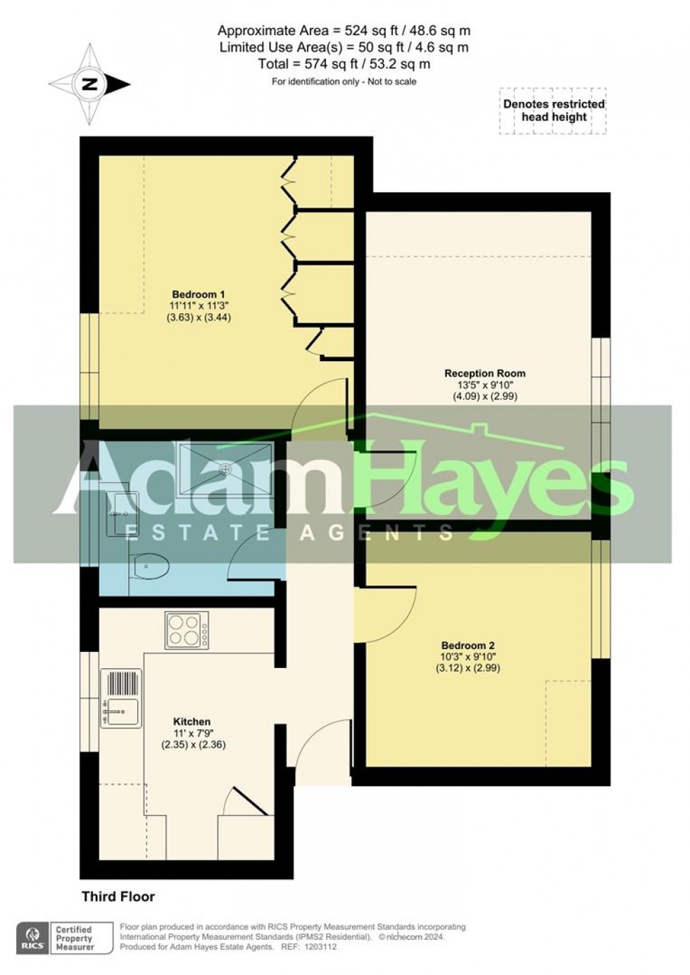 Floorplan for High Road, North Finchley, N12