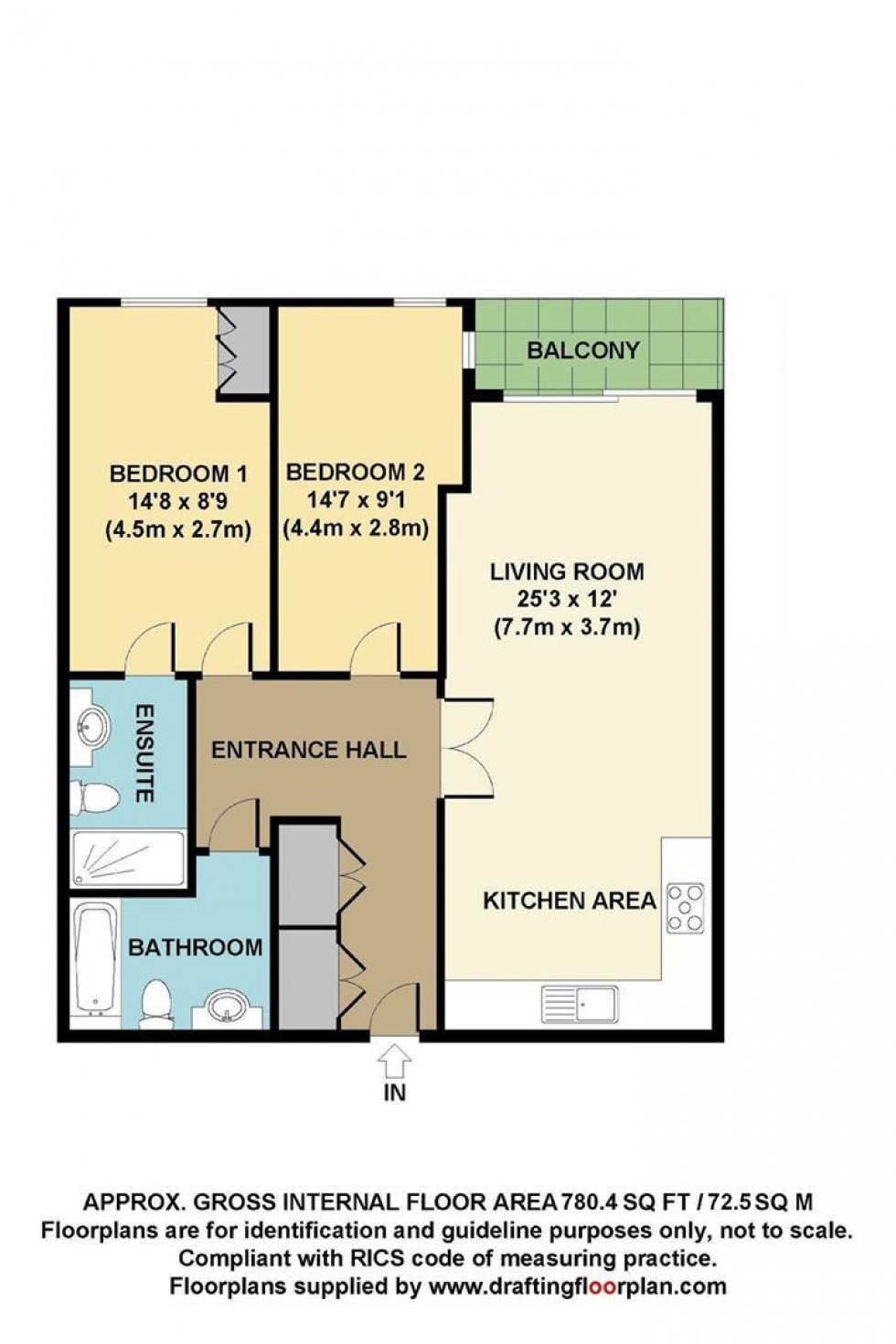 Floorplan for Kingsway, London