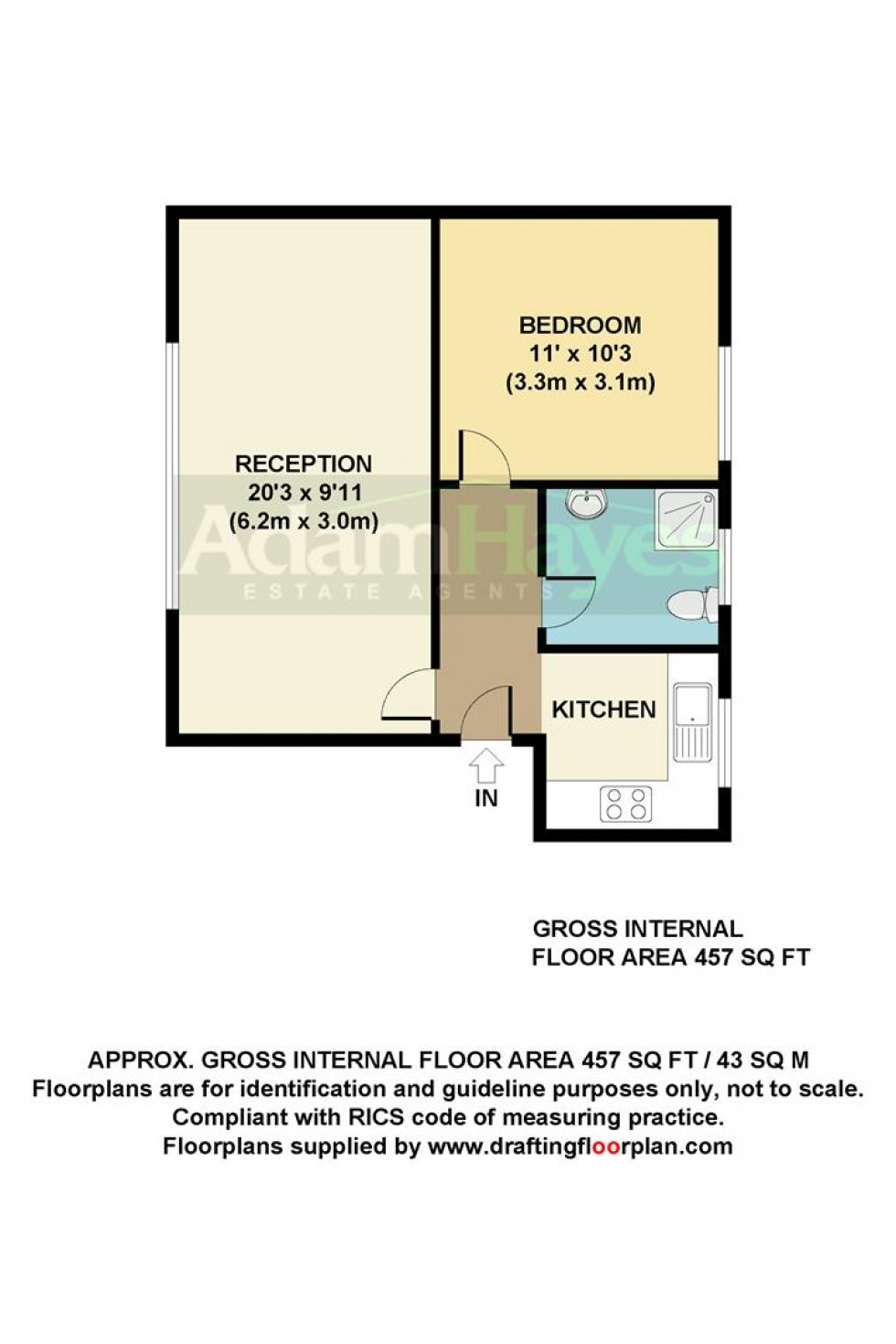 Floorplan for High Road, North Finchley, N12