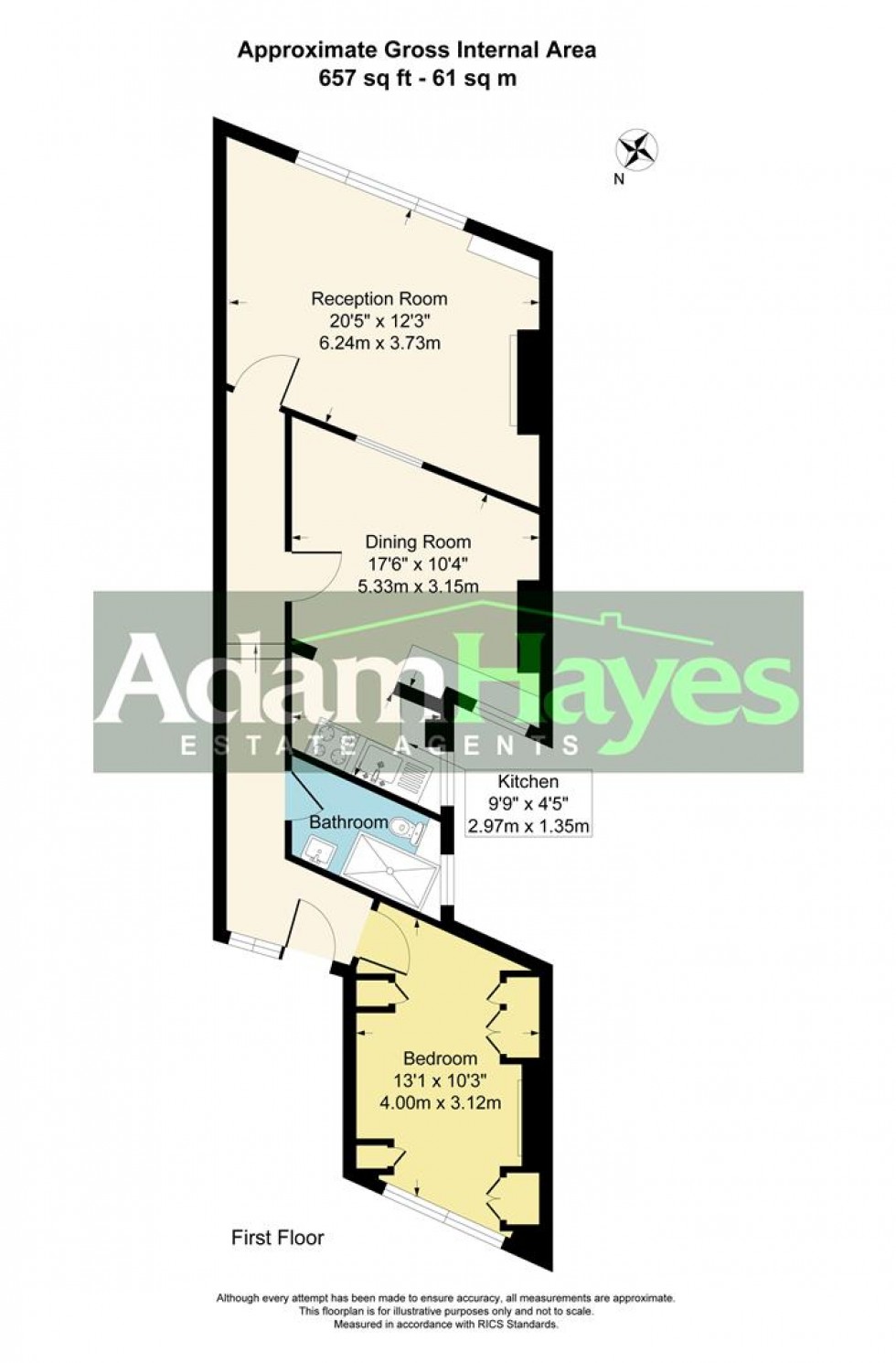 Floorplan for Hendon Lane, Finchley Central, N3