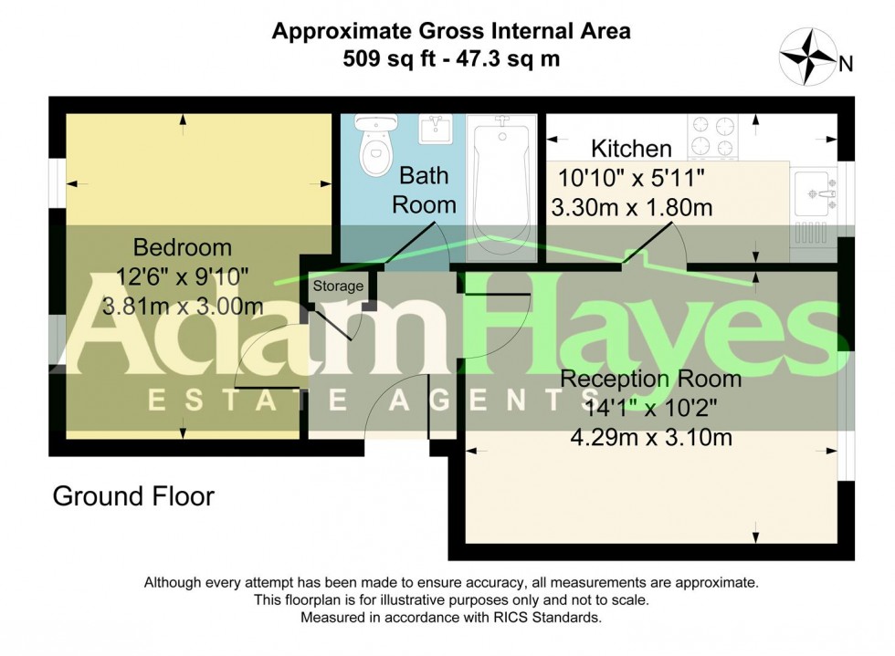 Floorplan for Lucas Gardens, East Finchley, N2