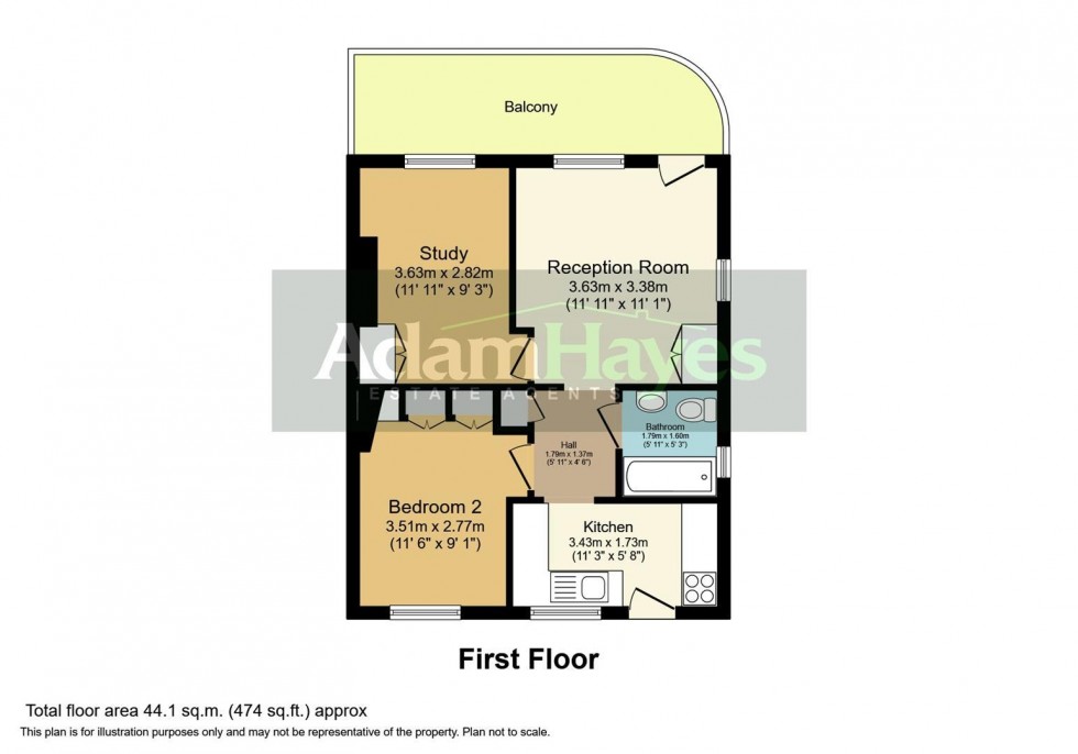 Floorplan for High Road, London