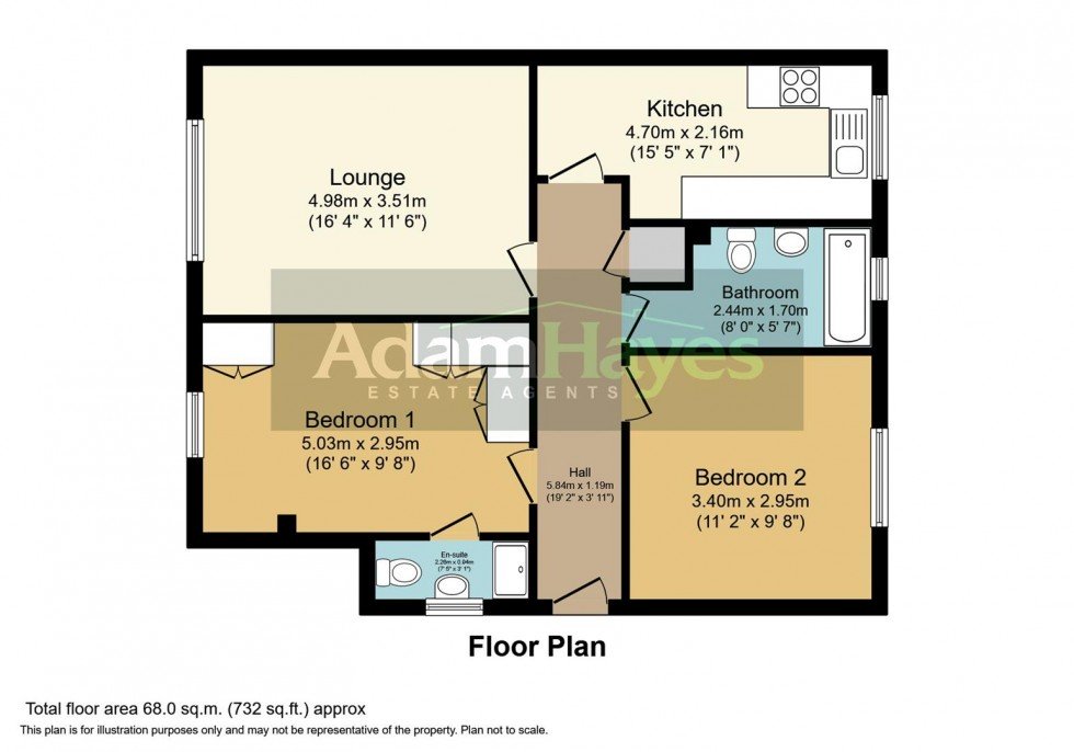 Floorplan for North Crescent, Finchley Central, N3