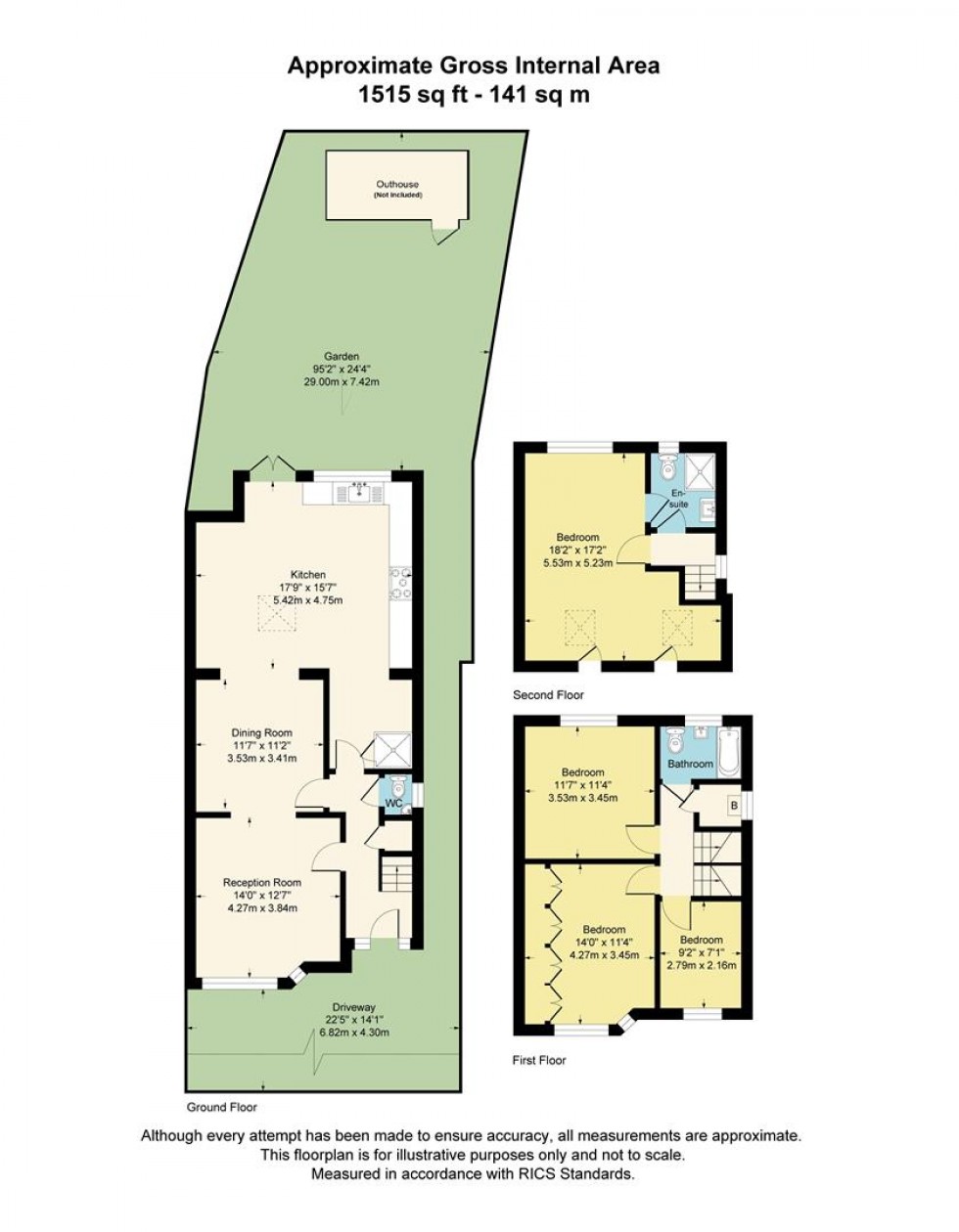 Floorplan for Fernwood Crescent, Whetstone, N20