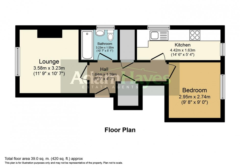 Floorplan for Claybrook Close, East Finchley, N2