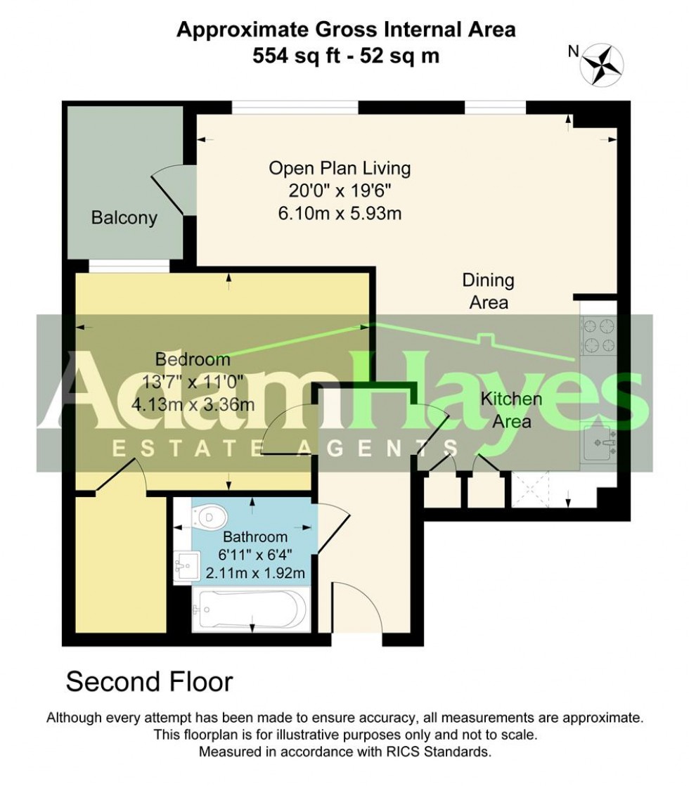 Floorplan for High Road, North Finchley, N12