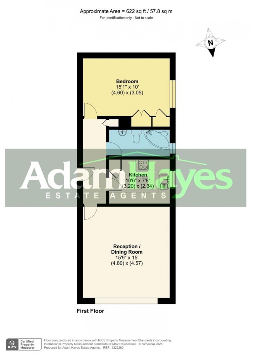 Floorplan for Great North Road, East Finchley, N2