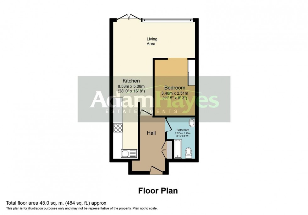 Floorplan for Holden Avenue, Woodside Park, N12