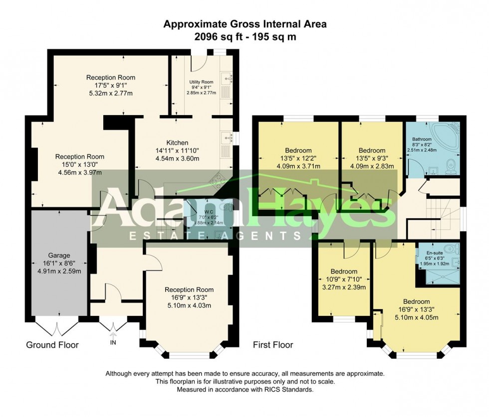 Floorplan for Bancroft Avenue, East Finchley, N2