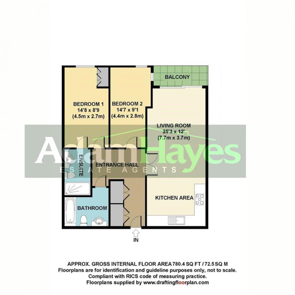 Floorplan for Kingsway, London