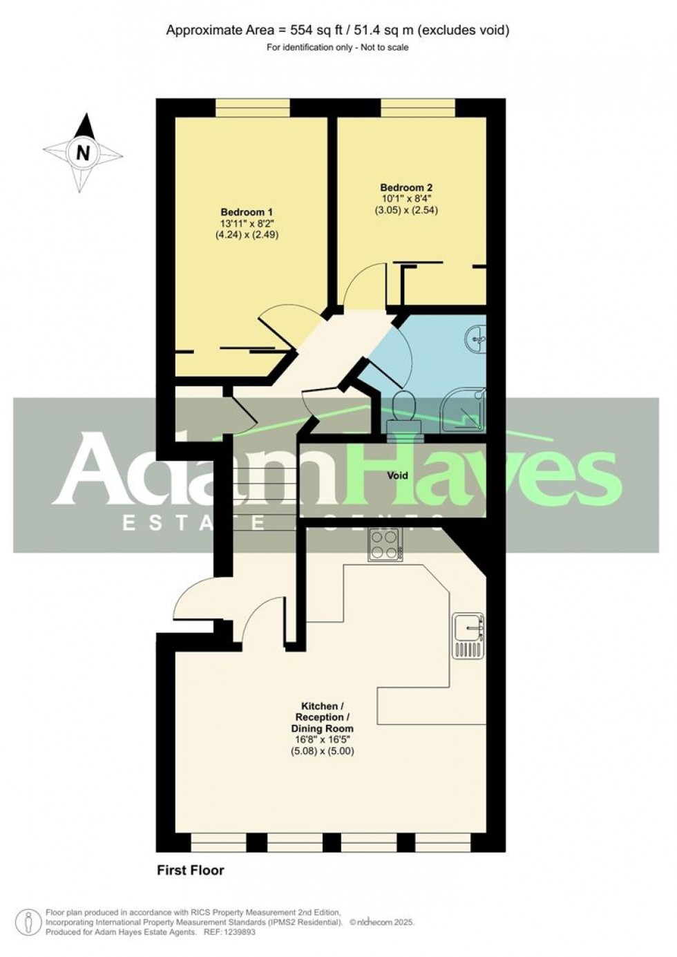 Floorplan for Woodside Park Road, North Finchley, N12