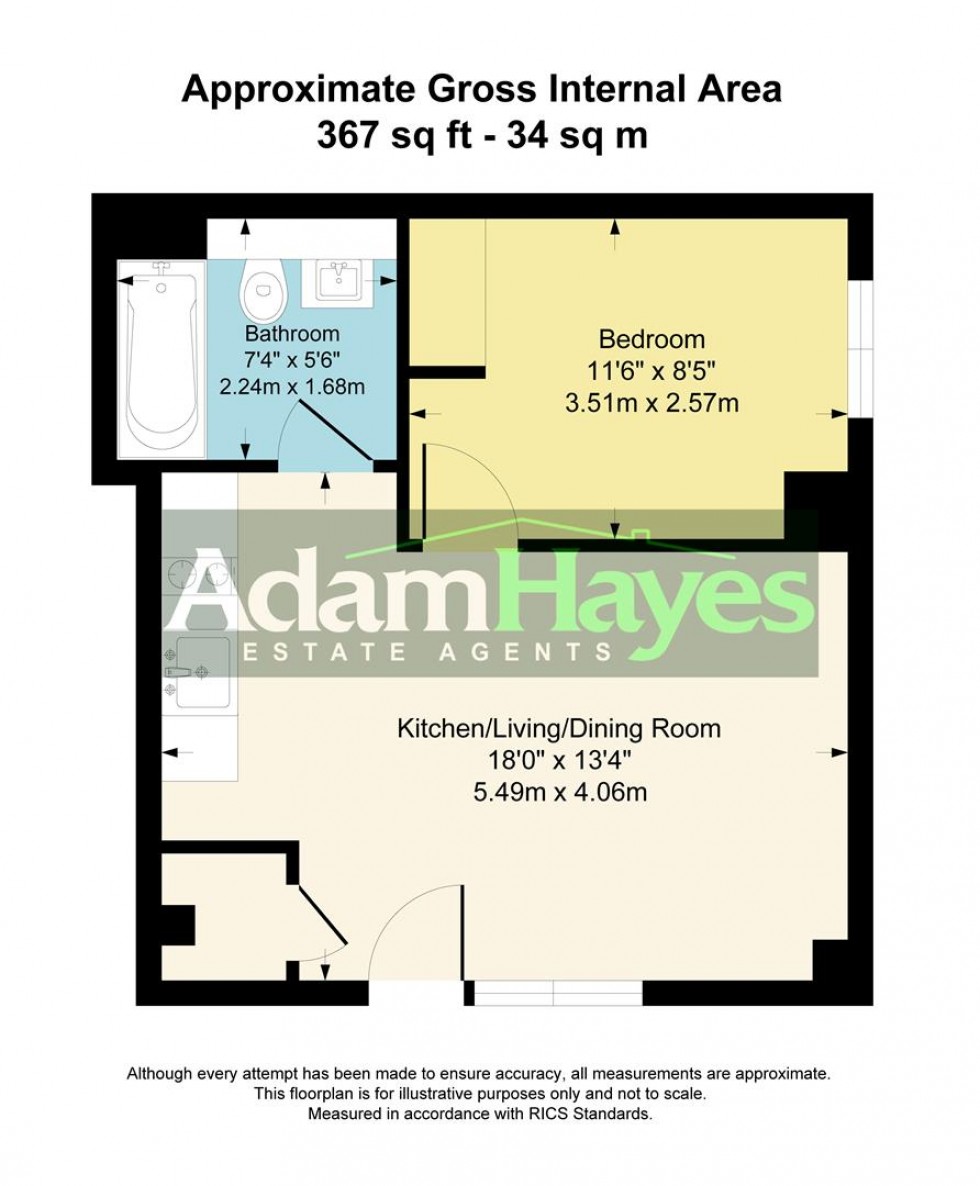 Floorplan for Hutton Grove, North Finchley N12