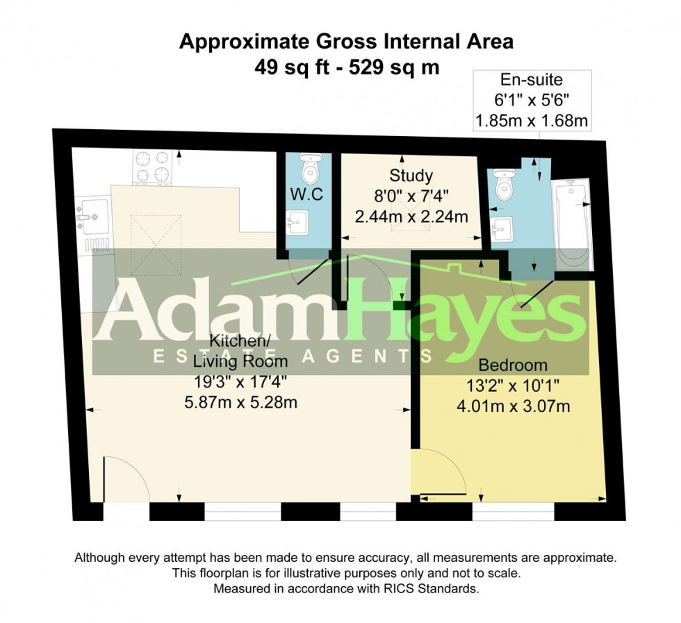 Floorplan for Regent Close, North Finchley N12