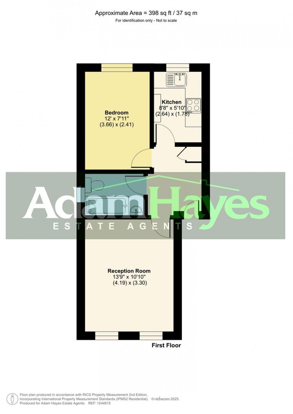 Floorplan for Hartland Road, Friern Barnet, N11