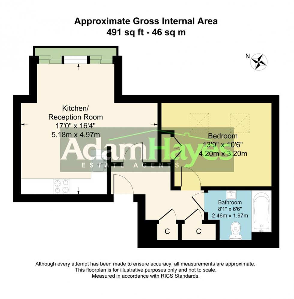 Floorplan for Lankaster Gardens, East Finchley, N2