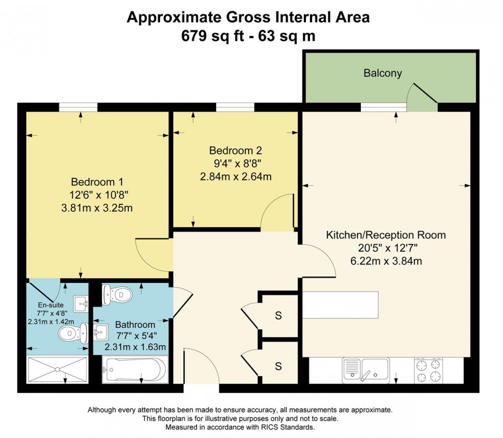 Floorplan for Shearwater Drive, Hendon, NW9