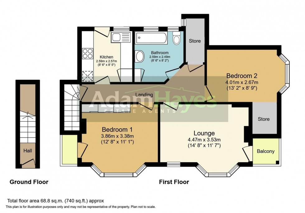 Floorplan for Finchley Road, Temple Fortune, NW11