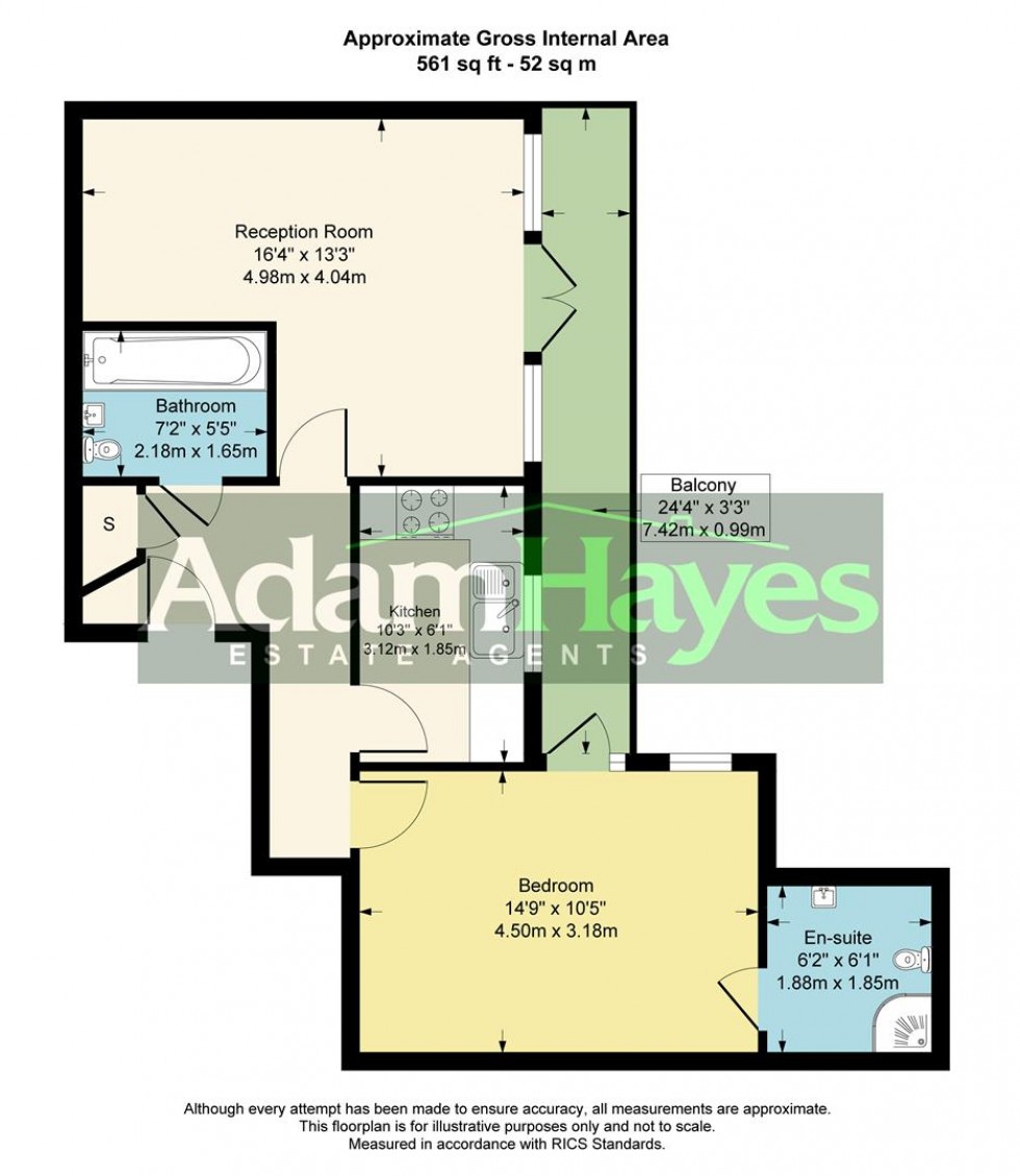 Floorplan for Arcadia Avenue, Finchley Central, N3